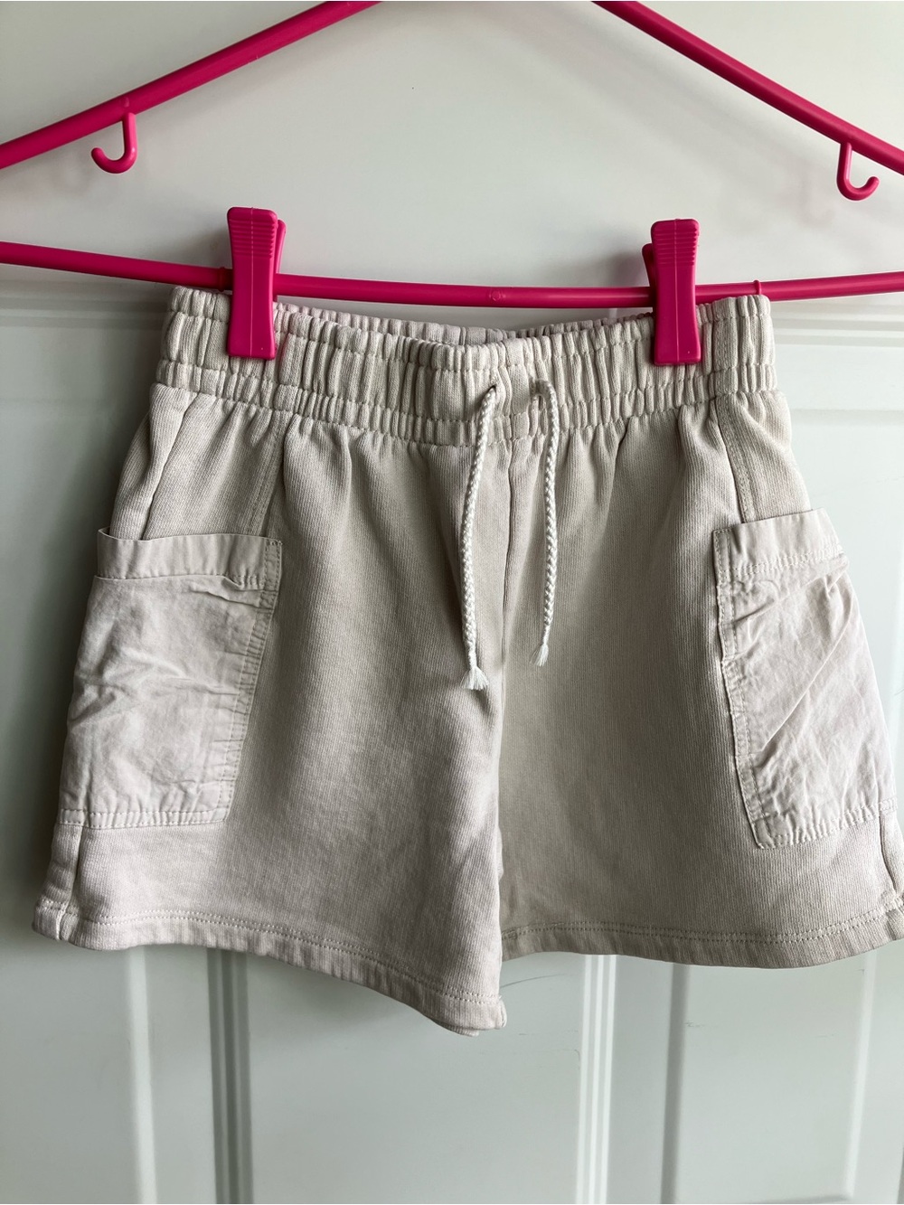 Zara tan shorts size 6